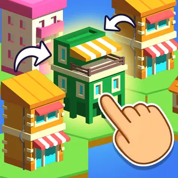 Crafty Town Merge City - Juego de Estrategia y Construcción Gratis