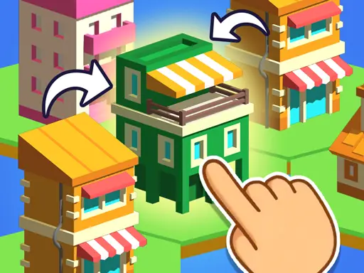 Crafty Town Merge City 無料で遊べる街づくりゲーム・シミュレーション