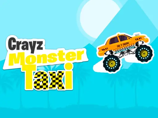 Crayz Monster Taxi Oyna - Ücretsiz Çılgın Kamyonet Yarışı
