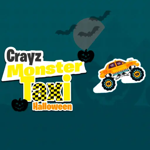 Crayz Monster Taxi Halloween - Fun Driving Game for Kids