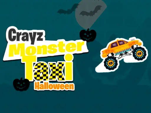 Crayz Monster Taxi Halloween - Fun Driving Game for Kids