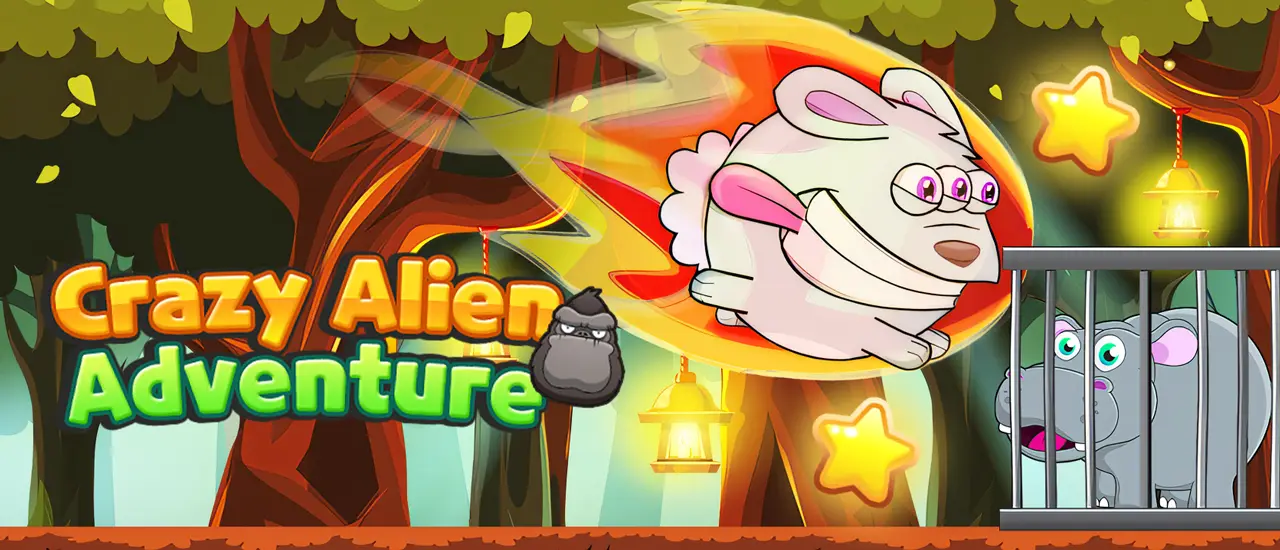 Crazy Alien Adventure 無料で遊べるアクションゲーム