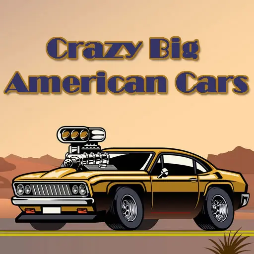 Crazy Big American Cars Memory - Jeu de mémoire en ligne gratuit
