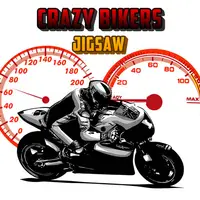 Crazy Bikers Jigsaw - Ücretsiz Online Puzzle ve Jigsaw Oyunu