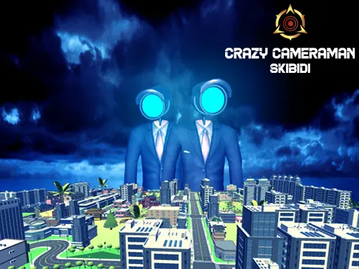 Crazy Cameraman Skibidi – Kostenloses Shooter-Spiel online spielen