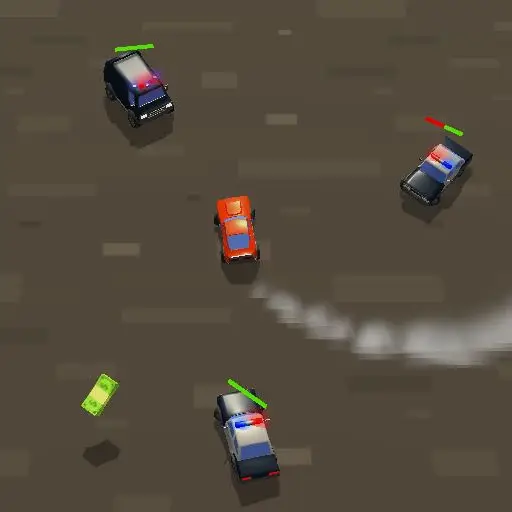 Crazy Chase Ücretsiz Oyna - Eğlenceli Araba Yarışı ve Polis Kaçış Oyunu