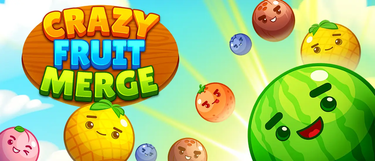 Crazy Fruit Merge - Fun Puzzle Game to Play and Relax