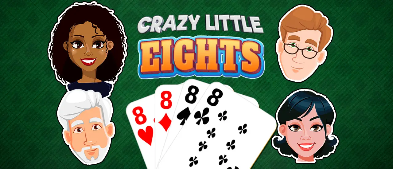 Crazy Little Eights - Jogue Jogo de Cartas Online Grátis