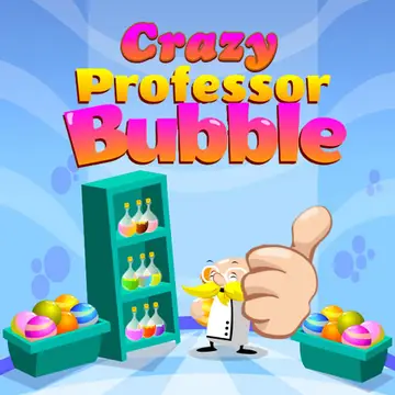 Crazy Professor Bubble - Jeu de Tir de Bulles en Ligne Gratuit