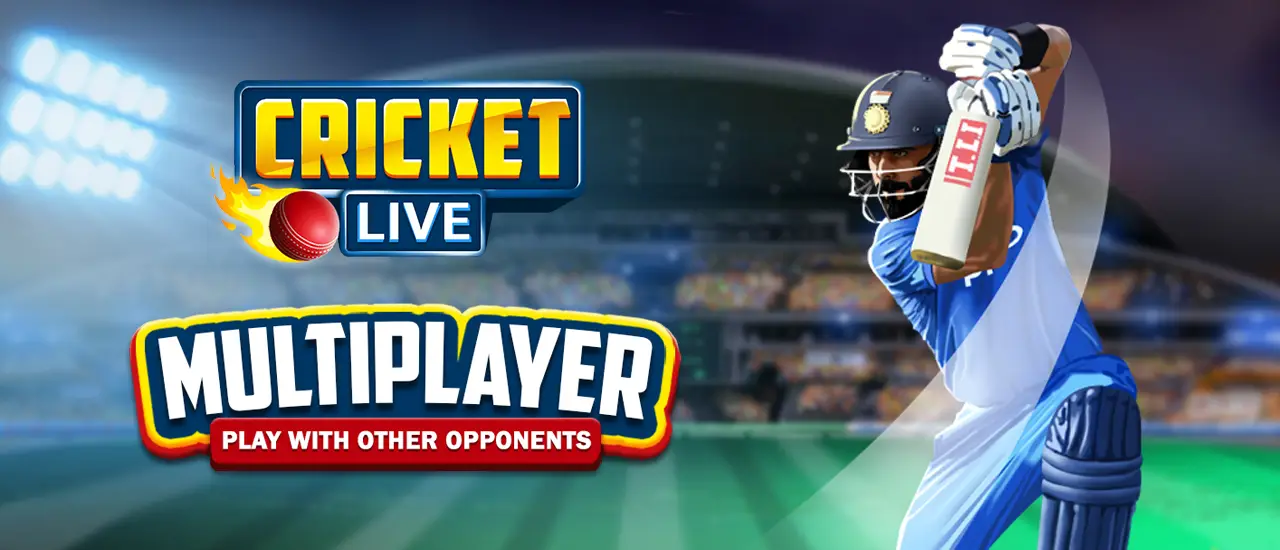 Cricket Live - Juego de cricket en línea y multijugador gratis