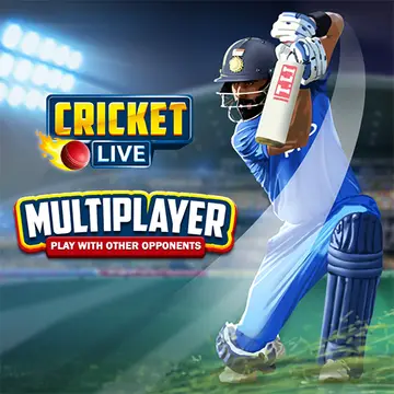 Cricket Live - Juego de cricket en línea y multijugador gratis