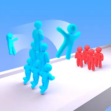 Crowd Stack Race 3D 無料で遊べる積み上げゲーム - オンラインレースゲーム