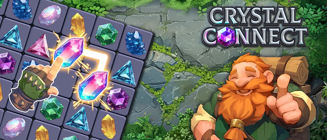 Crystal Connect: Jogue Jogo de Conexão e Quebra-Cabeças Online Grátis
