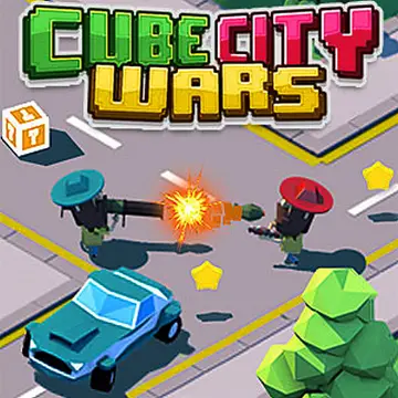 Cube City Wars: Juego de Batalla en Ciudad de Cubos Gratis