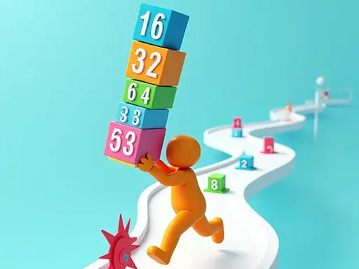 Cube Stack 2048 – Kostenloses Puzzlespiel zum Spielen online