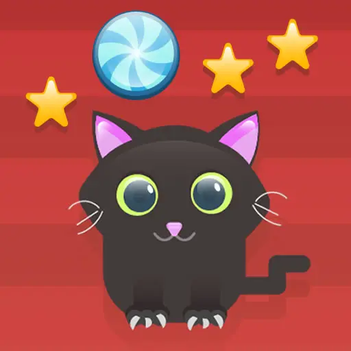 Cut For Cat: Juego Casual para Comer Dulces y Cortar Cuerdas
