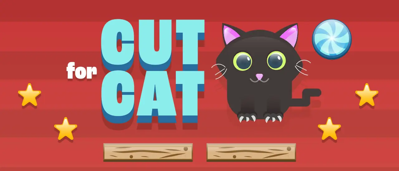 Cut For Cat: Juego Casual para Comer Dulces y Cortar Cuerdas