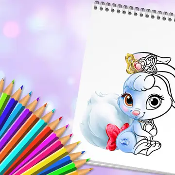 Cute Animals Coloring Book - Ücretsiz Boyama Oyunu