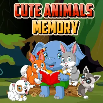 Cute Animals Memory - Jeu de mémoire en ligne gratuit