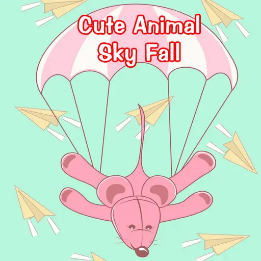 Cute Animals Sky Fall - Fun Online Animal Game to Play for Free