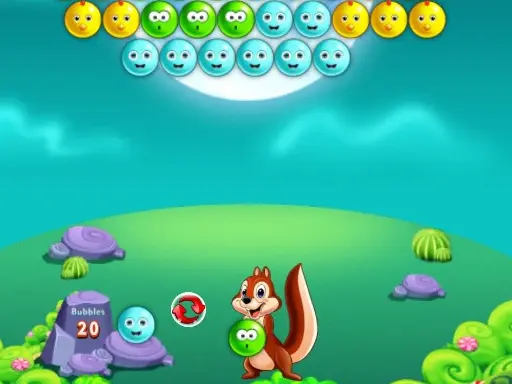 Cute Bubble Shooter - Jeu de Tir de Bulles Gratuit en Ligne