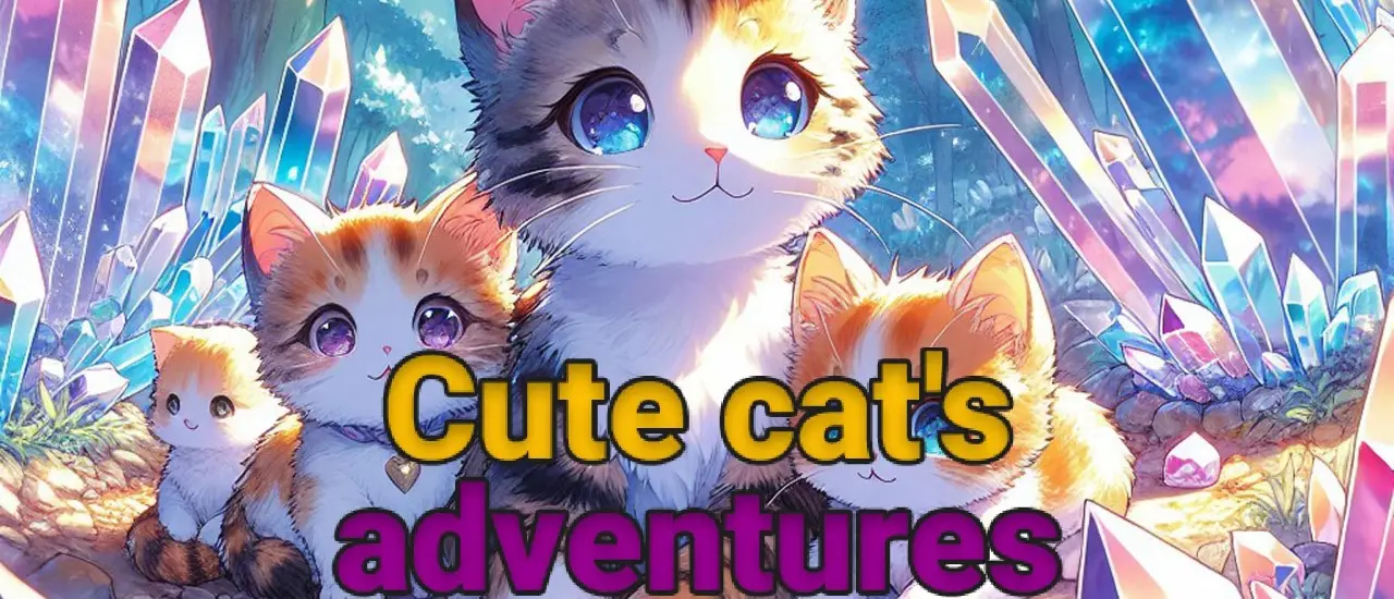 Cute cat's adventures - Juego de aventura para niñas y gatos