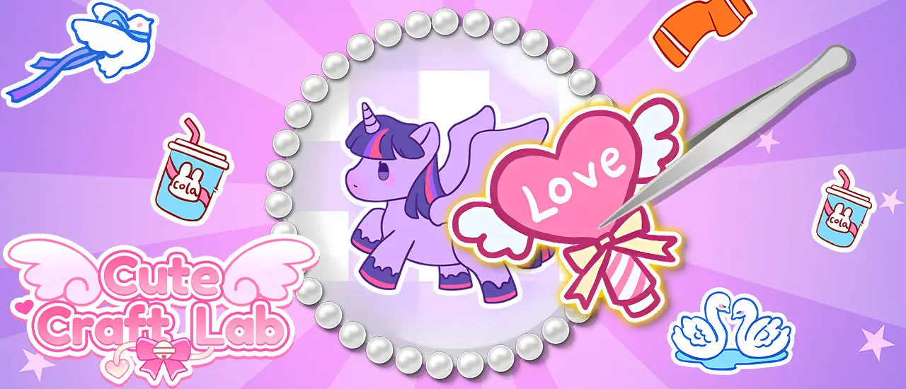 Cute Craft Lab – Kostenlose Bastel- und Designspiele für Mädchen