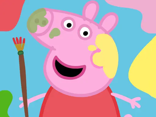 Cute Pigs Paint Box - Malspiel für Kinder online spielen