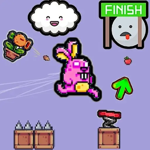 Cute Rabbit's Challenging Adventure – Kostenloses Spiel spielen