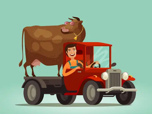 Cute Trucks For Kids Coloring - Jeu de coloriage gratuit en ligne