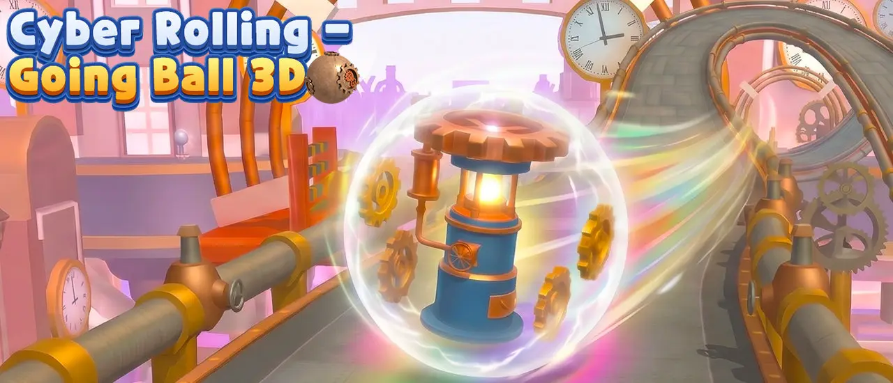 Cyber Rolling Going Ball 3D