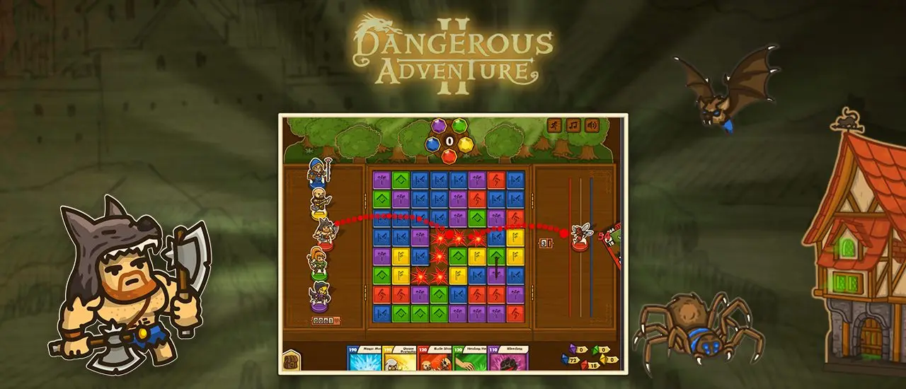 Dangerous Adventure 2: Juego de aventura y acción en línea gratis