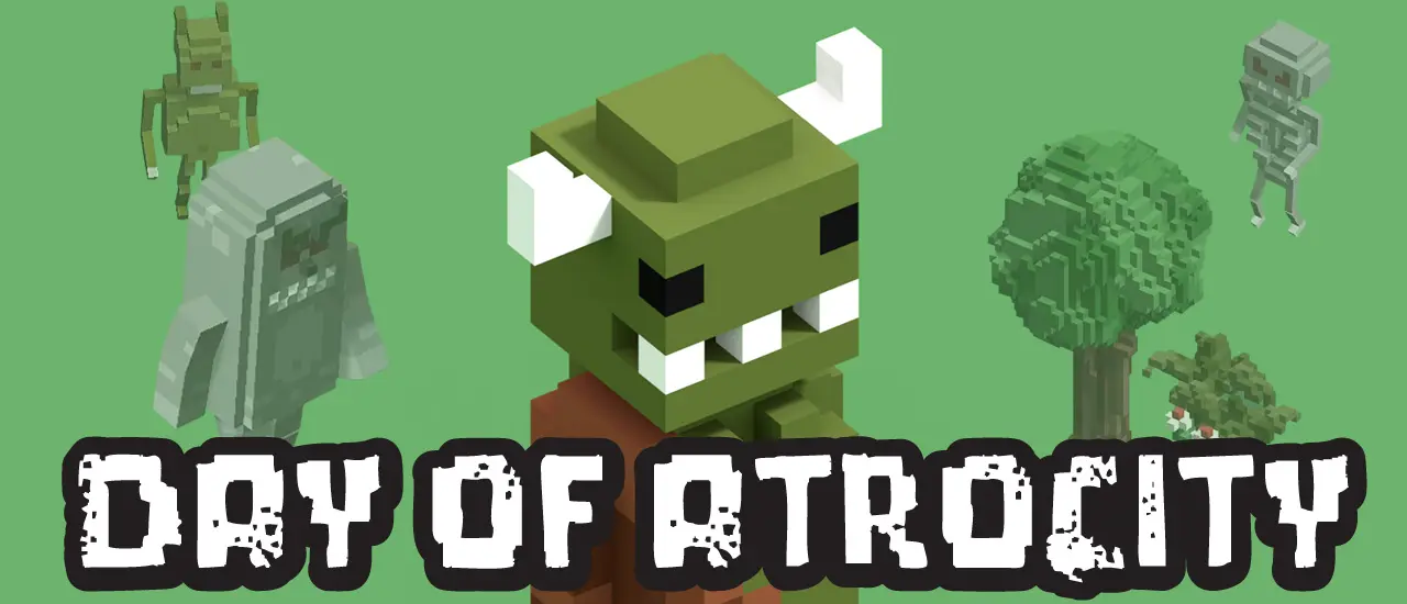 Day of Atrocity: Juego de acción voxel para jugar gratis