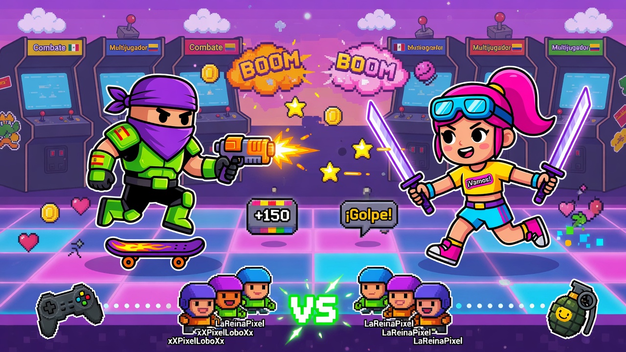 pixel combat multiplayer