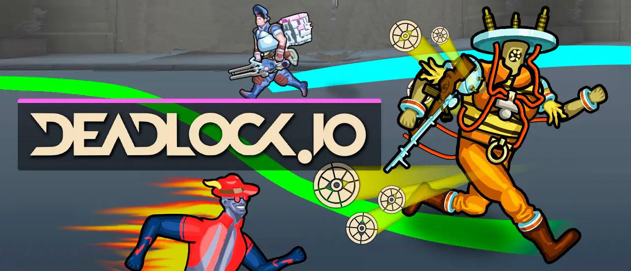 Deadlock.io Oyna - Çevrimiçi Çok Oyunculu Arena Oyunu