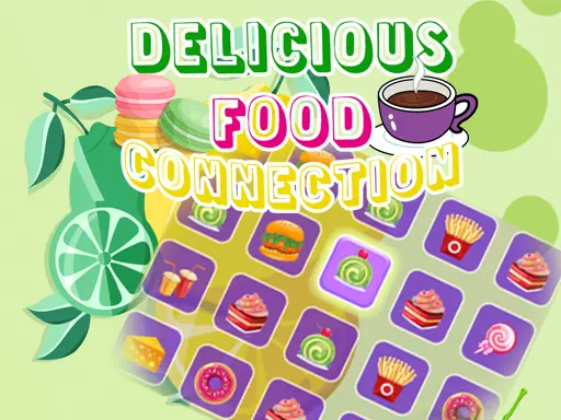 Delicious Food Connection Ücretsiz Oyna - Bağlantı Oyunları