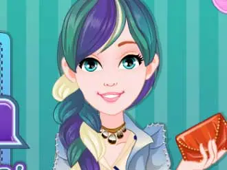 Denim Hairstyles - Kostenloses Modespiel für Mädchen online spielen
