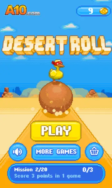 Desert Roll - Fun Mobile Arcade Game for Free