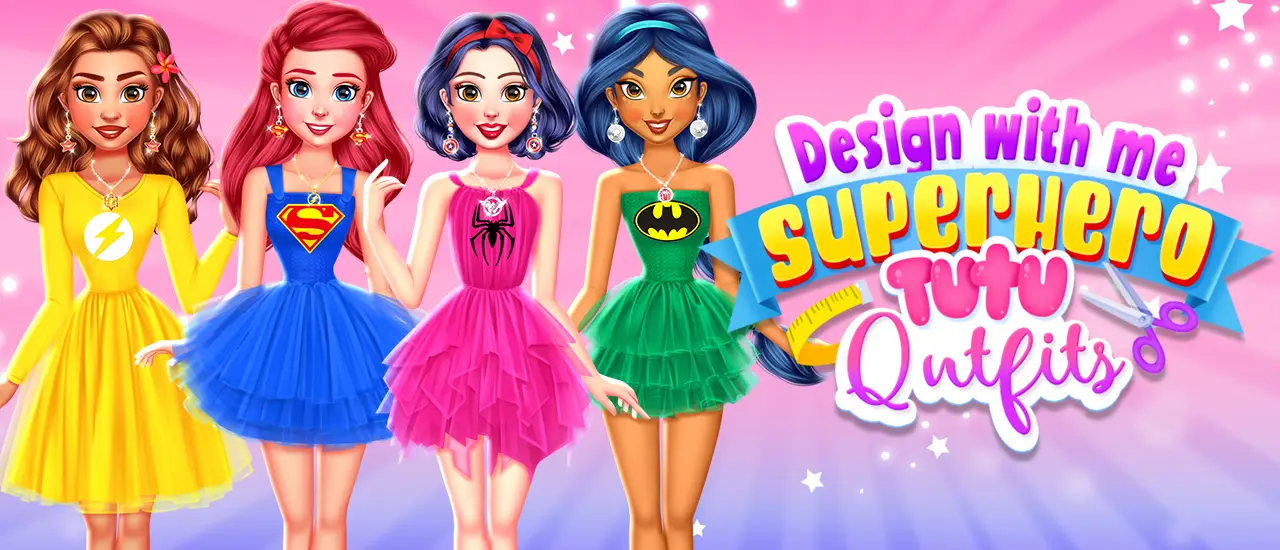 Design With Me SuperHero Tutu Outfits - おしゃれゲームで遊ぼう