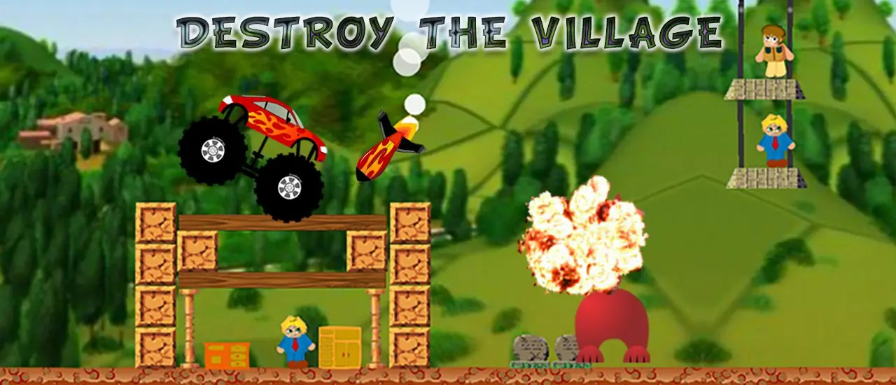 Destroy the Village - Juego de Estrategia y Acción Gratis