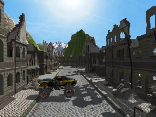 Destroyed City Drive - Ücretsiz Yarış ve Macera Oyunu Oyna