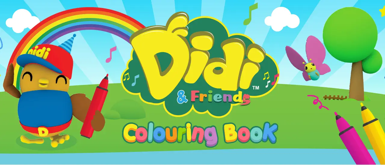 Didi & Friends Coloring Book - Fun Kids Art & Play Game