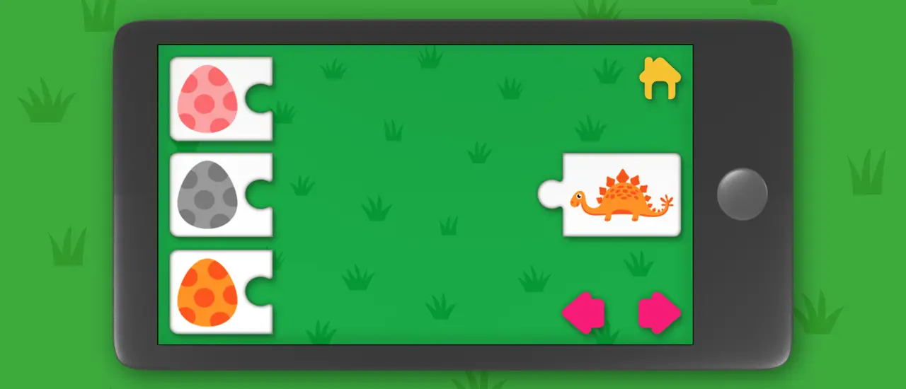 Dino Color - Jeu éducatif pour apprendre les couleurs en ligne et gratuitement