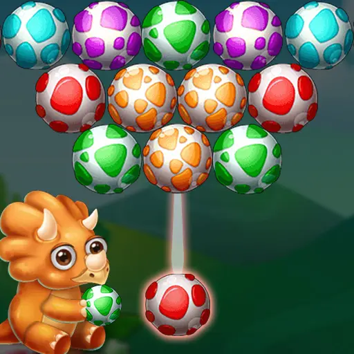Dino Egg Shooter – Beliebtes Puzzlespiel online kostenlos spielen