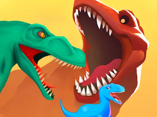 Dino Evolution 3D - Ücretsiz Dino Oyunları Oyna