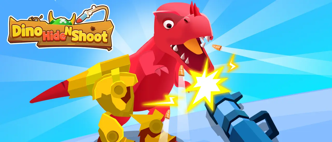 Dino Hide N Shoot – Dinosauren Shooter Spiel online kostenlos spielen