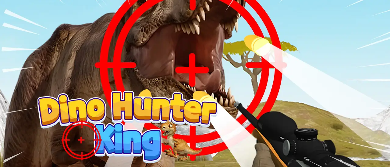 Dino Hunter King: Jogue Agora e Caça Dinossauros