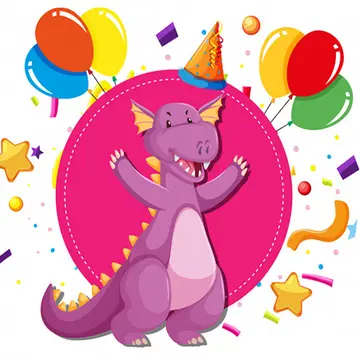 Dino Party Jigsaw - Juego de rompecabezas gratis para niños
