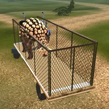 Dino Transport Truck Spiel online kostenlos – Renn- und Fahrspiel