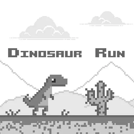 Dinosaur Run - Jeu de course rétro en ligne gratuit